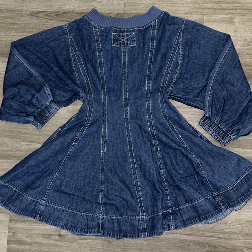 Free people we the free Indy Denim mini dress - Picture 10 of 11